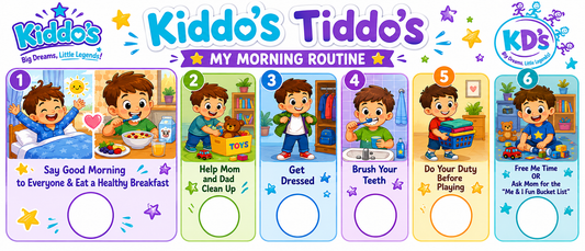 Kiddo's Tiddo's Routine Board